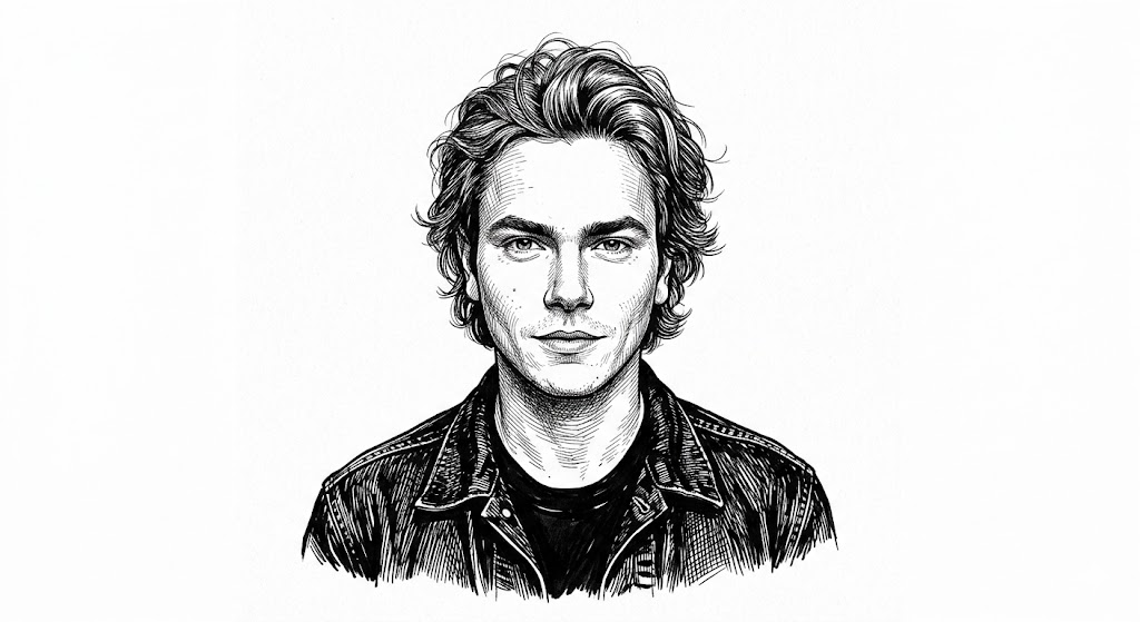 Portrait of River Phoenix