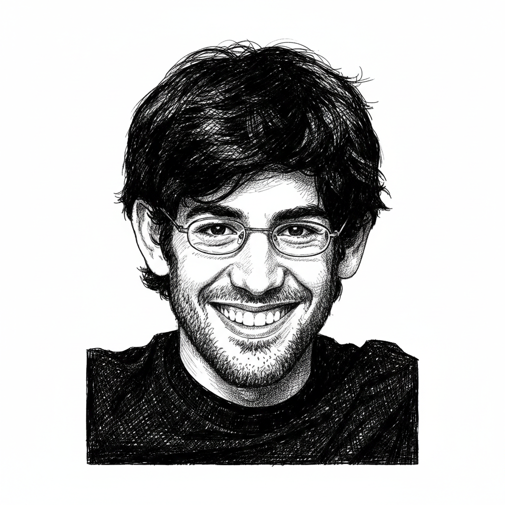 Portrait of Aaron Swartz