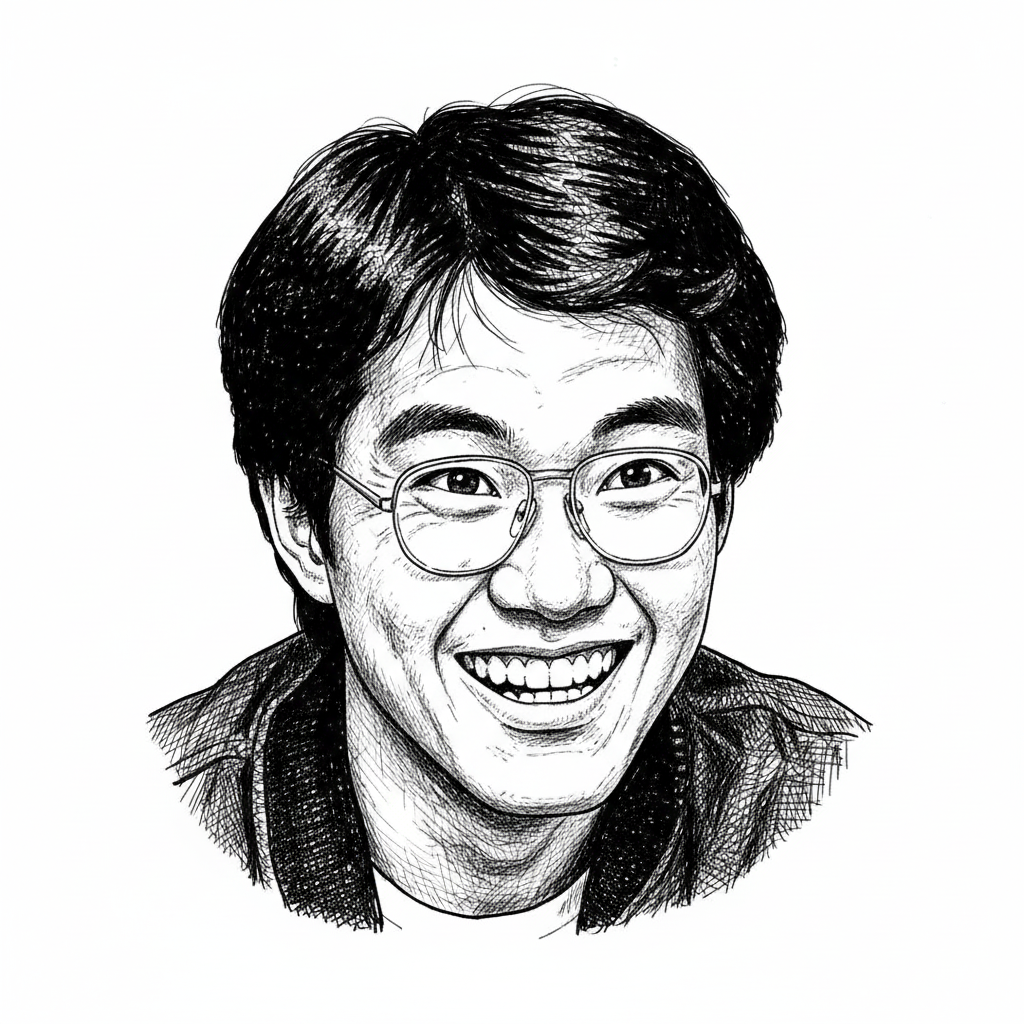 Portrait of Akira Toriyama