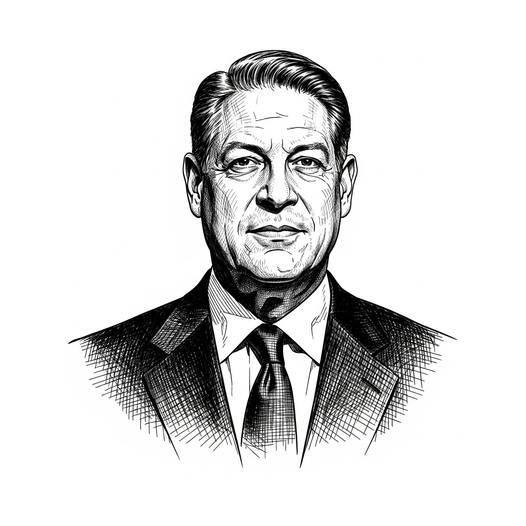 Portrait of Al Gore