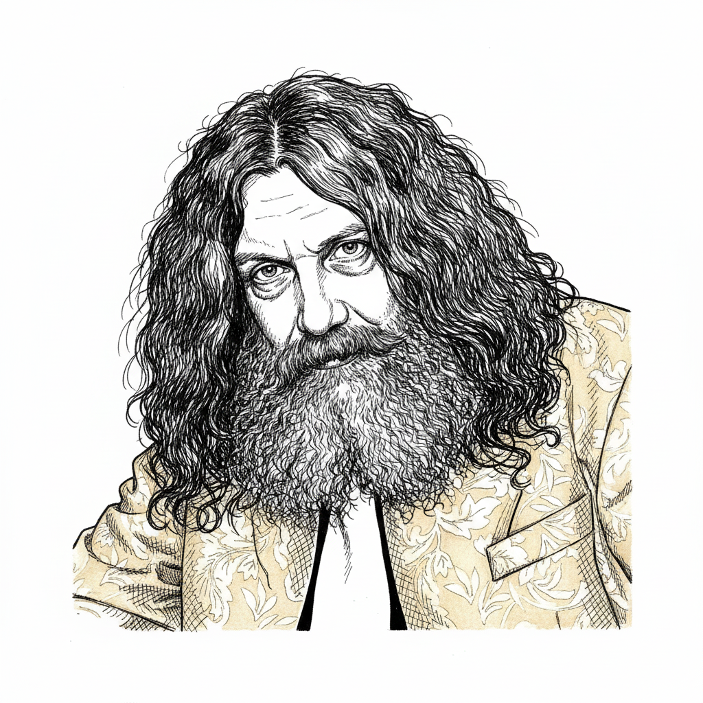 Portrait of Alan Moore