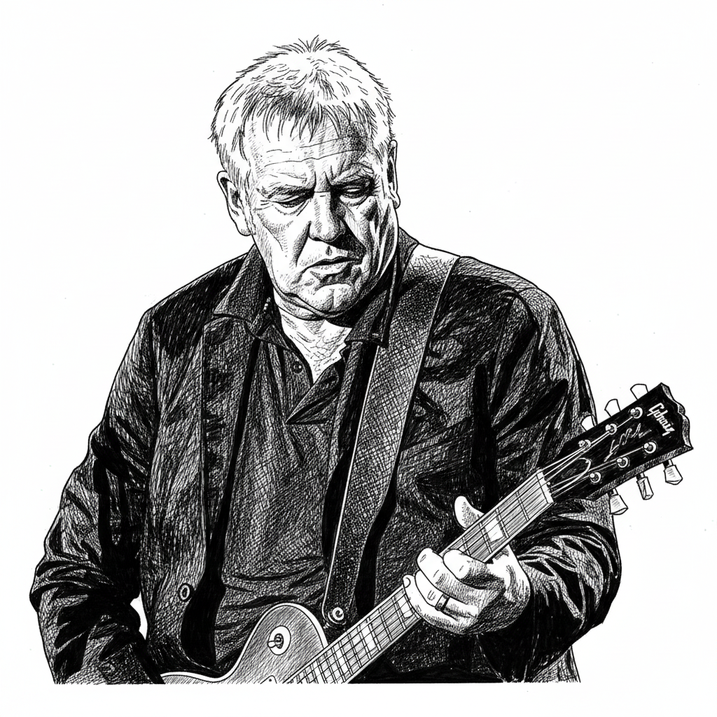 Portrait of Alex Lifeson