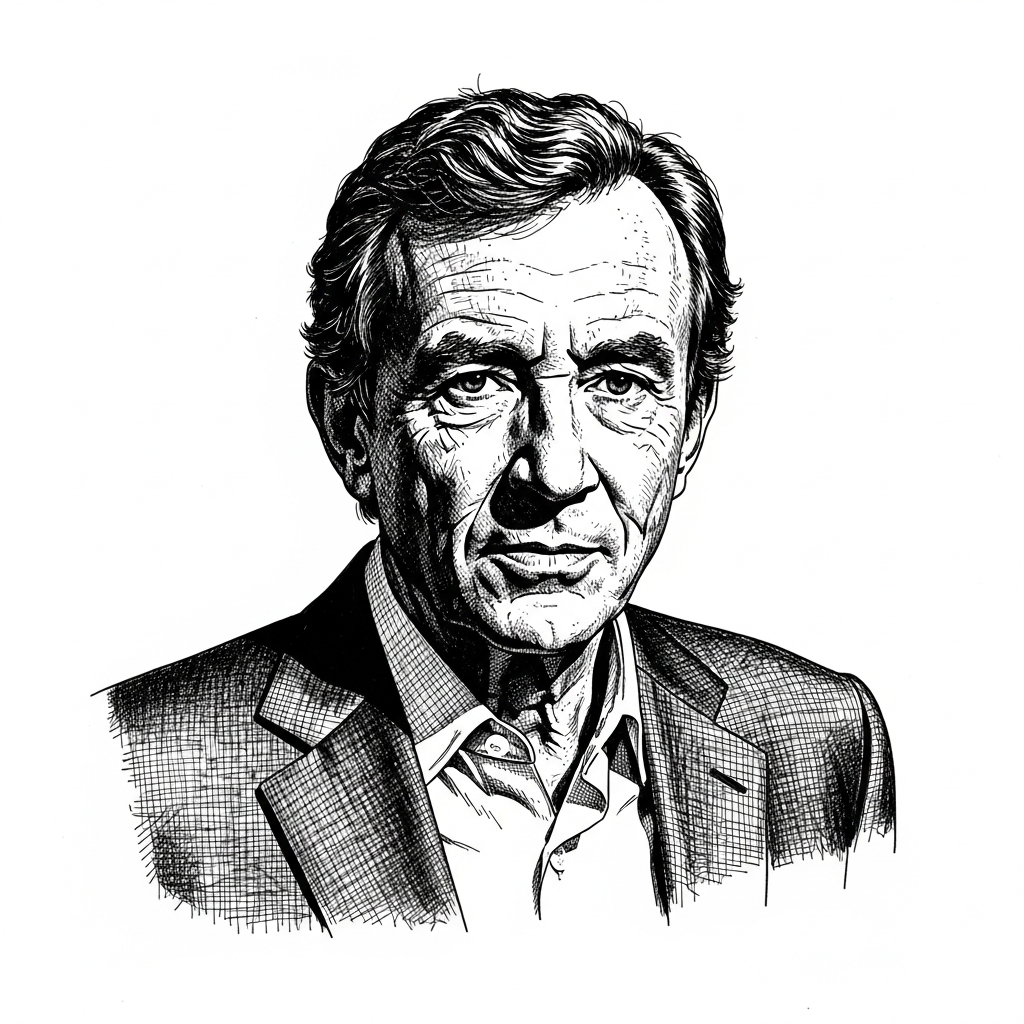 Portrait of Bernard Arnault