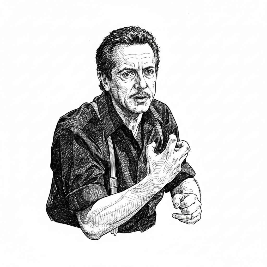 Portrait of Clive Barker