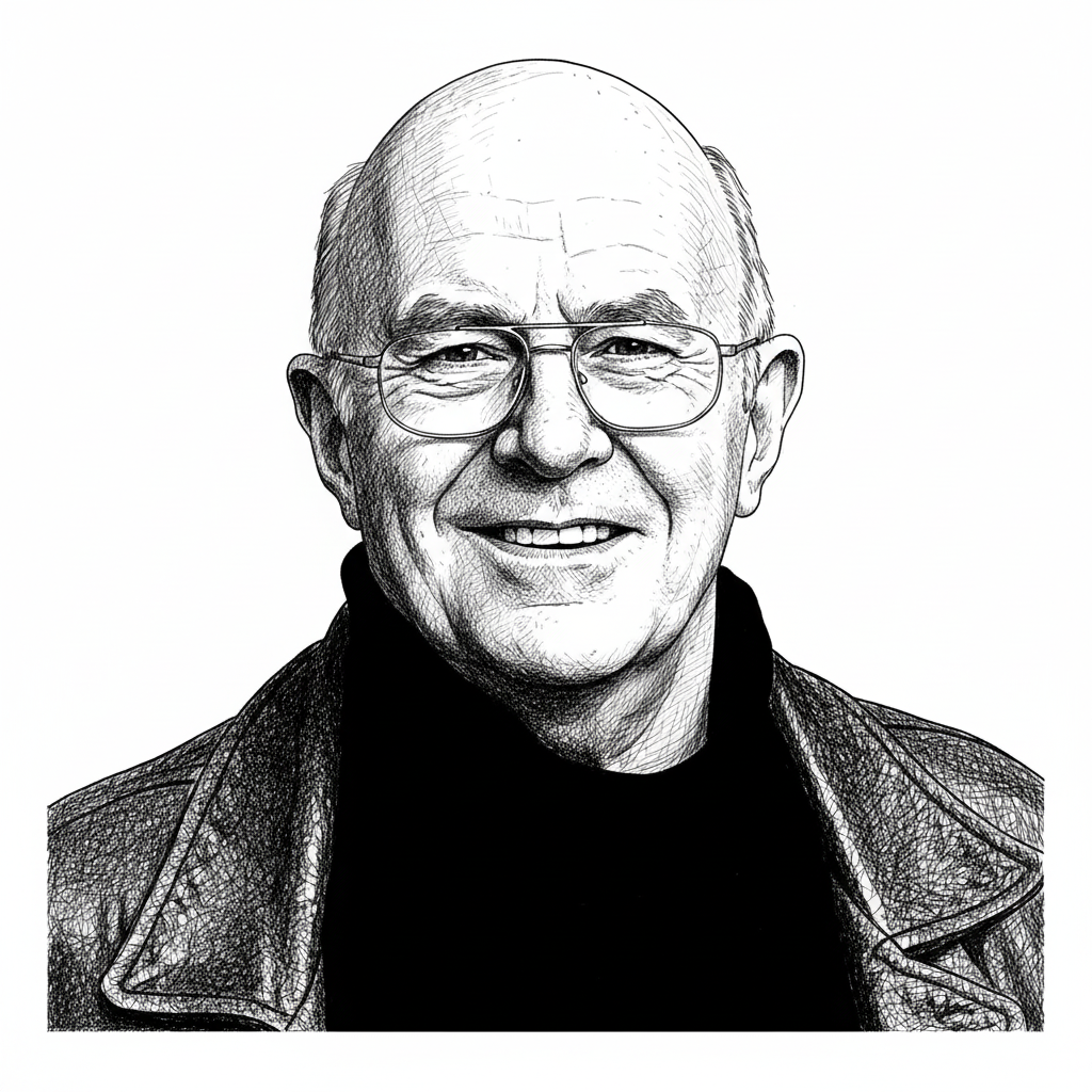 Portrait of Clive James