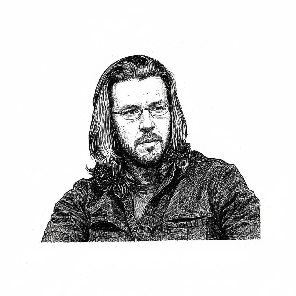 Portrait of David Foster Wallace