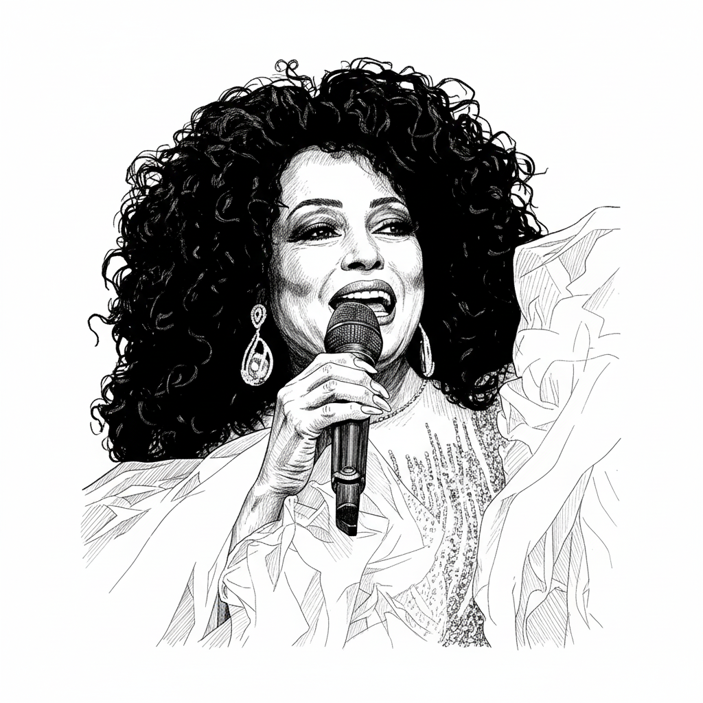 Portrait of Diana Ross