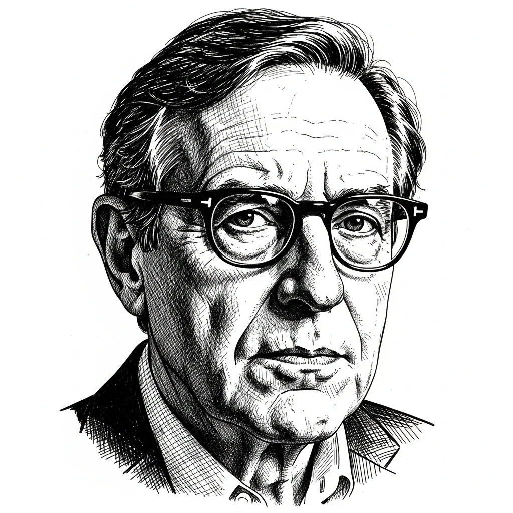 Portrait of Don DeLillo