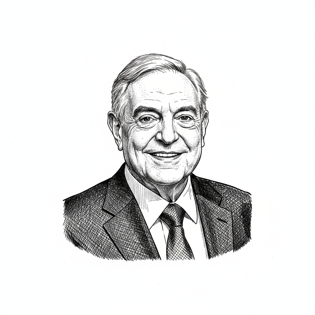 Portrait of George Soros