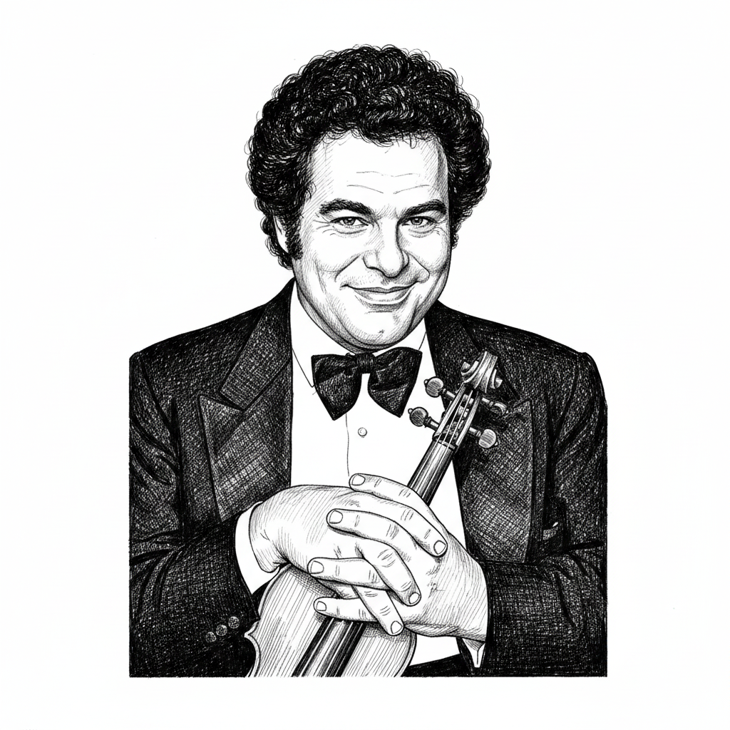 Portrait of Itzhak Perlman