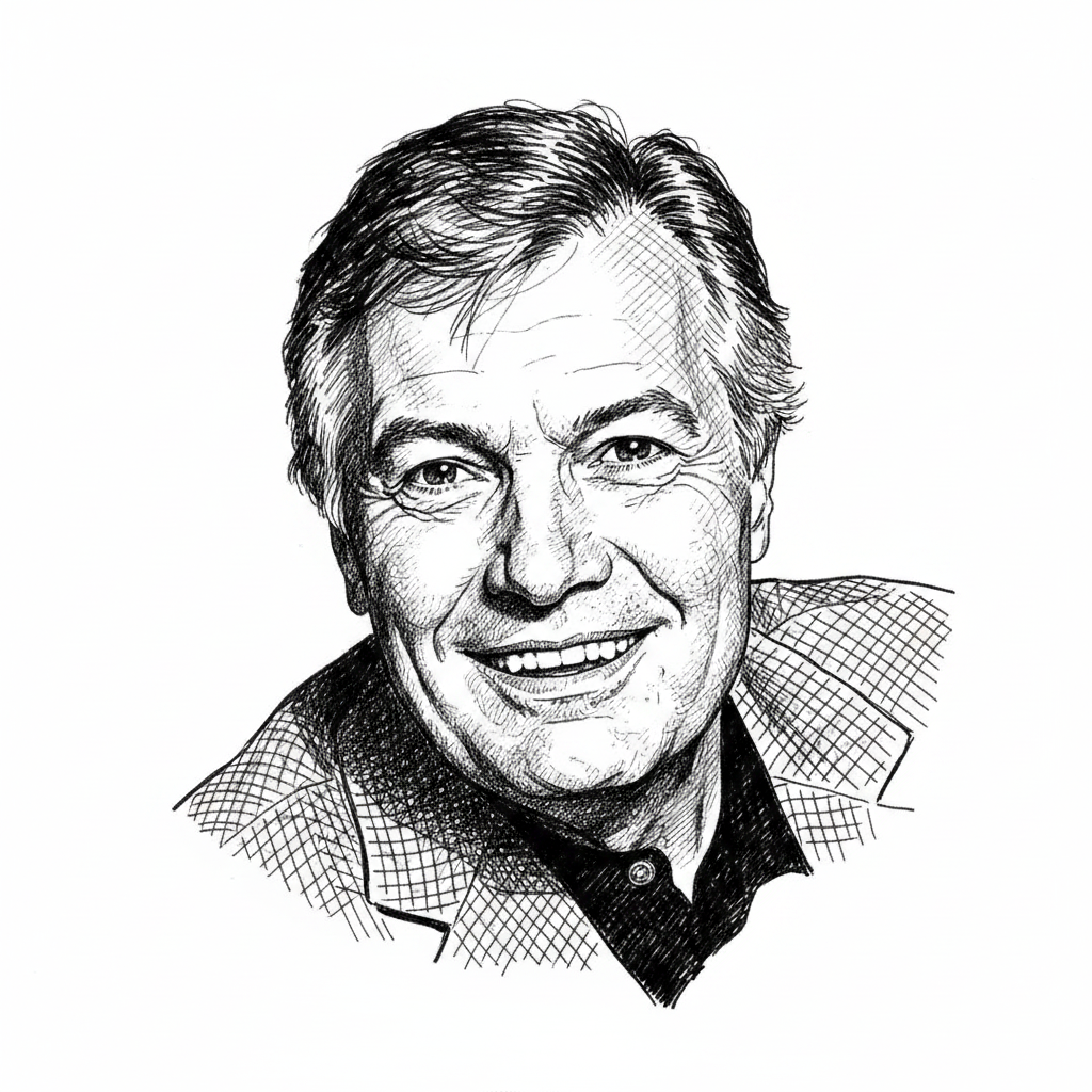 Portrait of Jacques Pépin