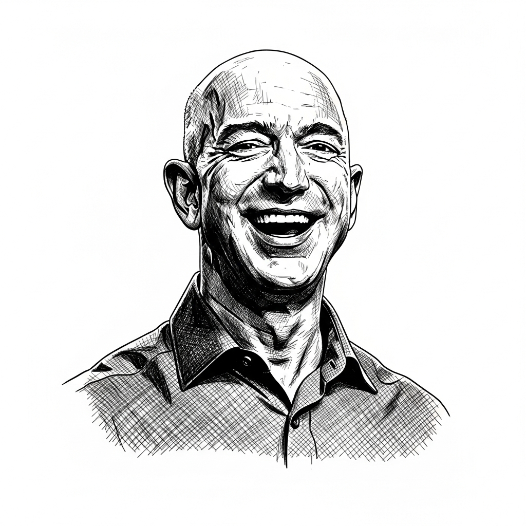 Portrait of Jeff Bezos