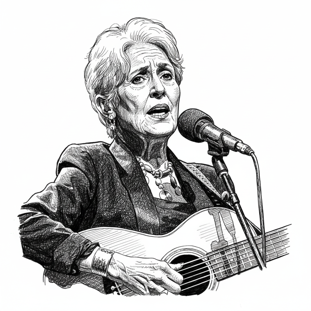 Portrait of Joan Baez