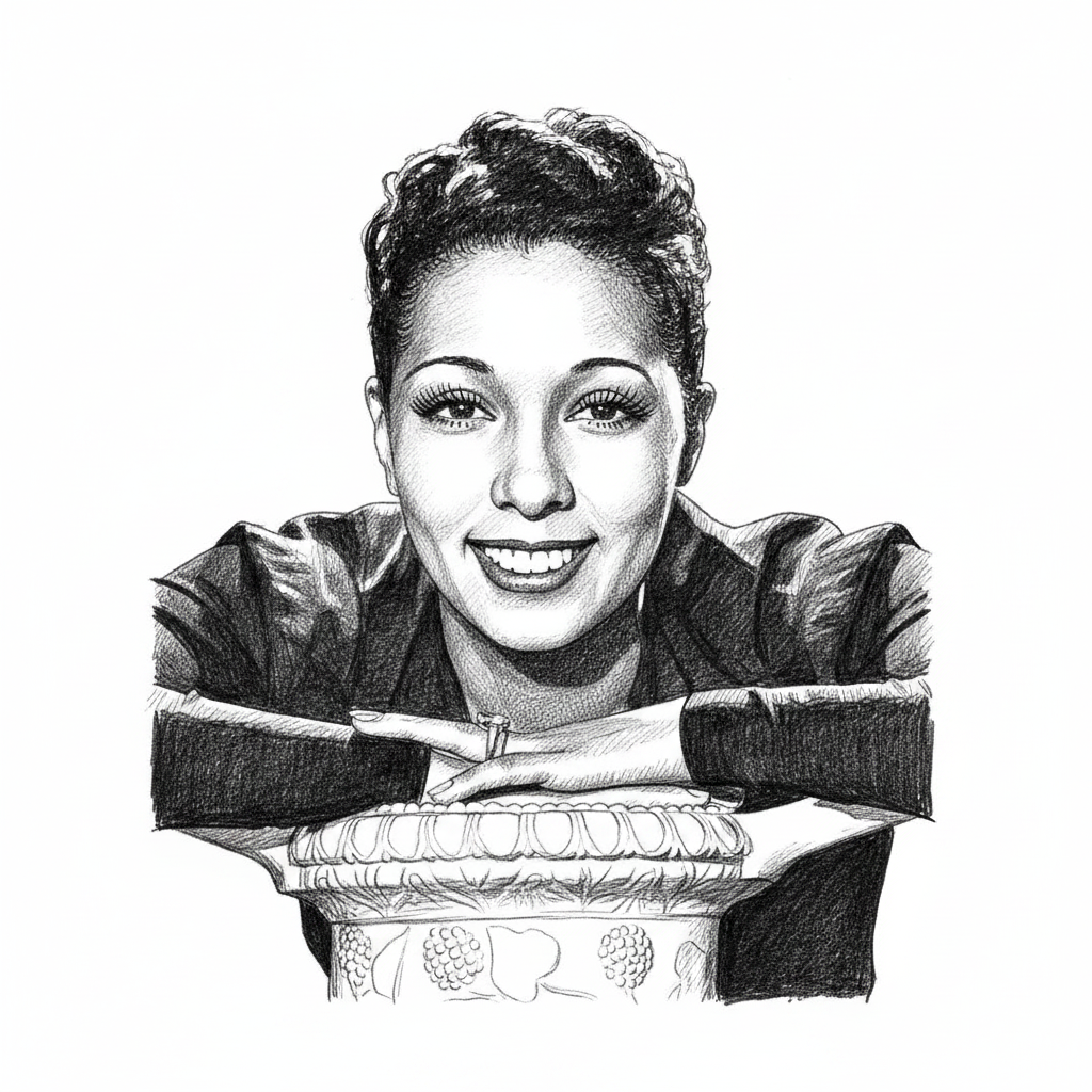 Portrait of Josephine Baker