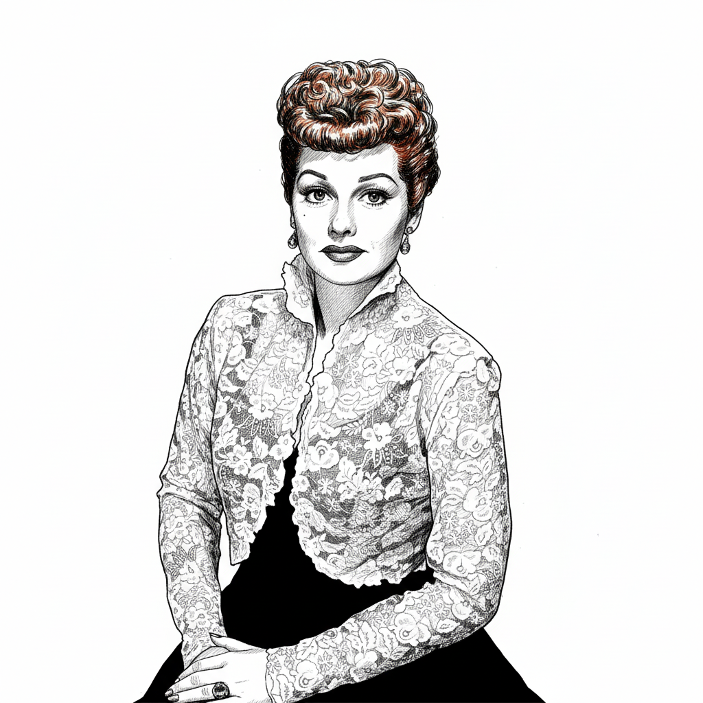 Portrait of Lucille Ball