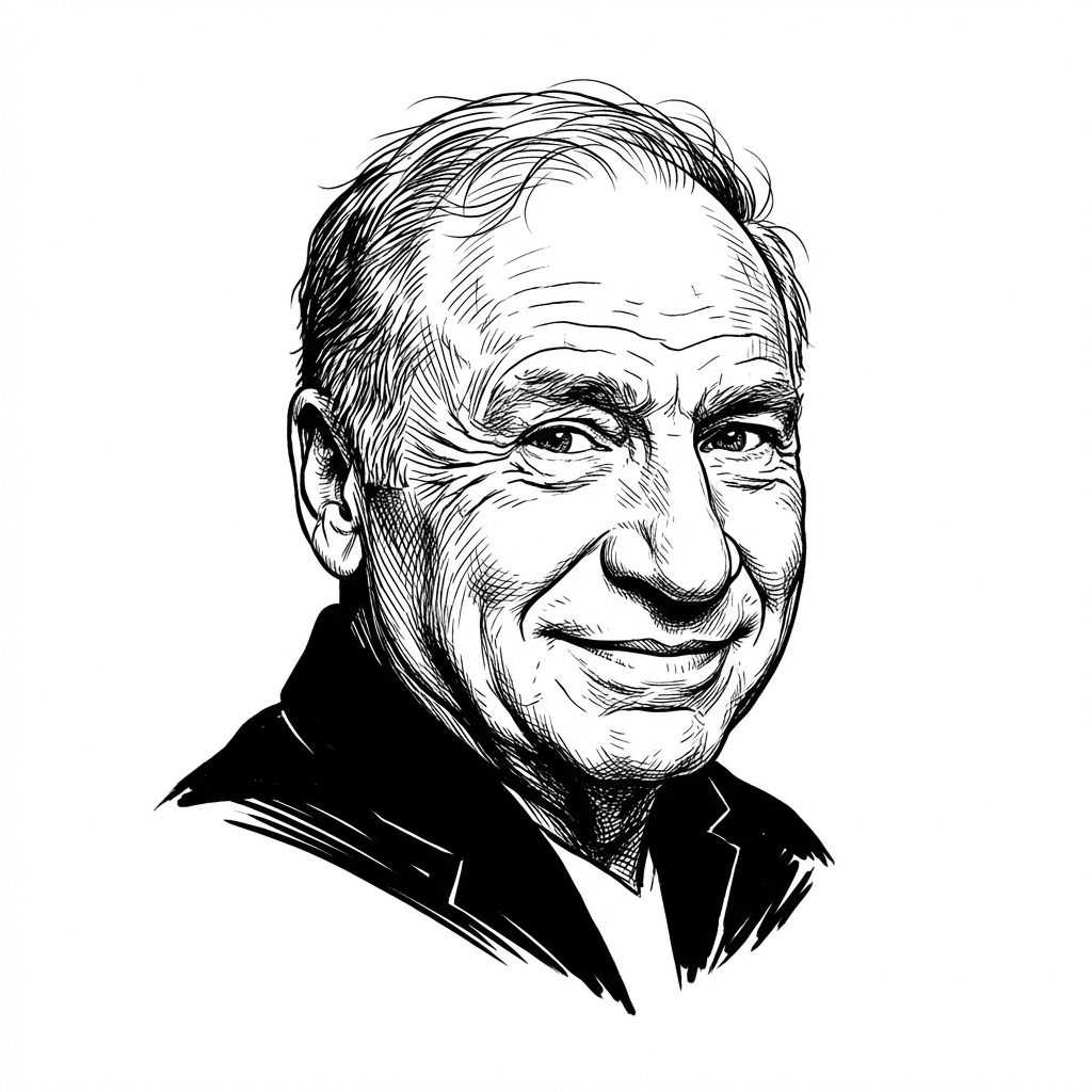 Portrait of Mel Brooks