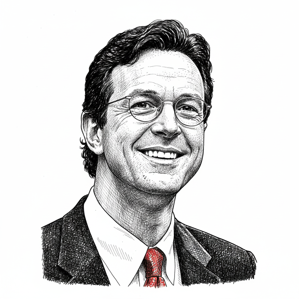 Portrait of Michael Crichton