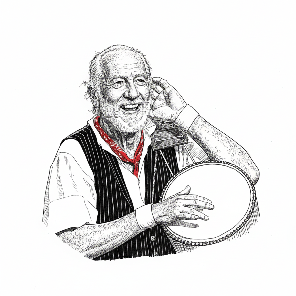 Portrait of Mick Fleetwood