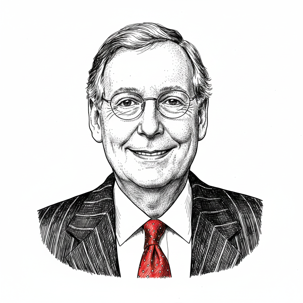 Portrait of Mitch McConnell