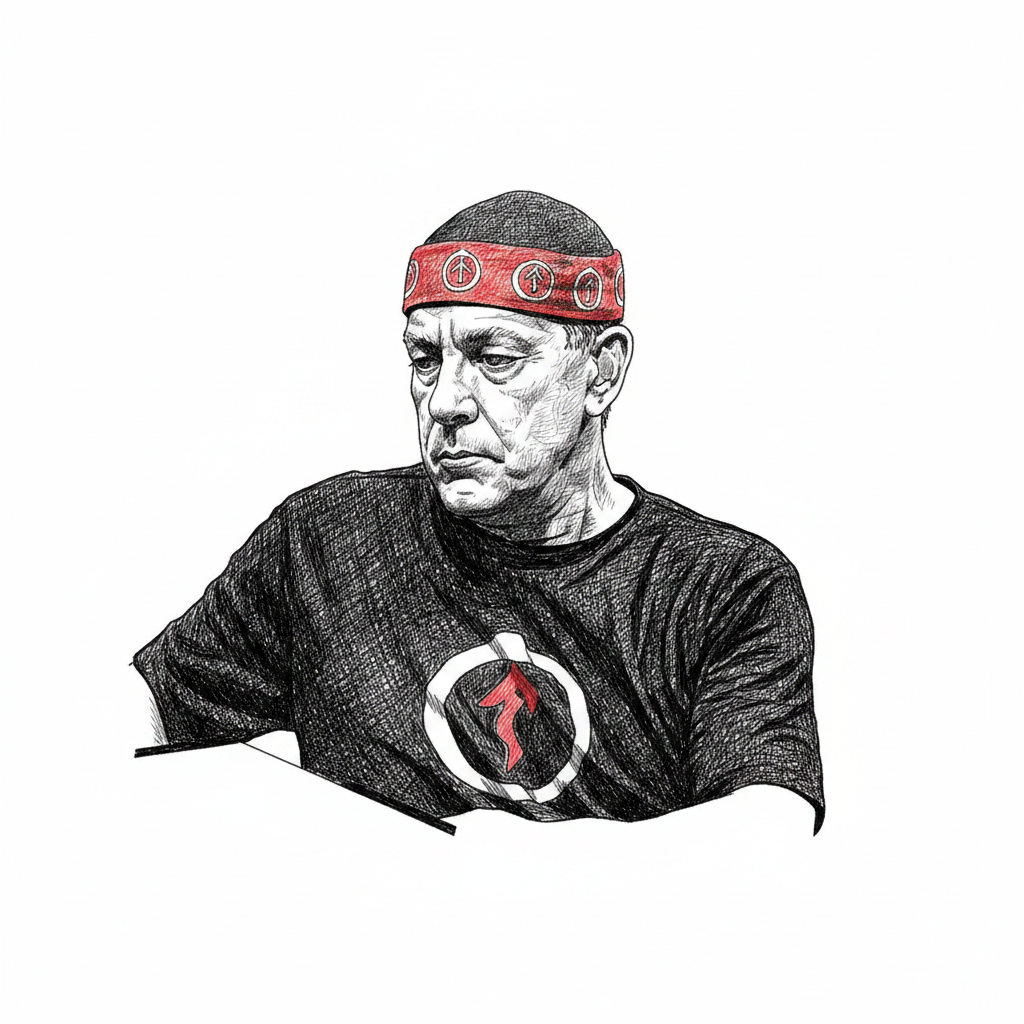 Portrait of Neil Peart
