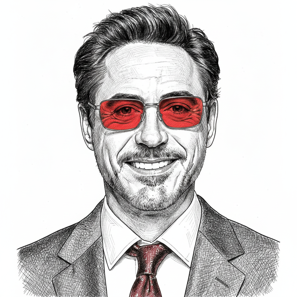 Portrait of Robert Downey Jr.