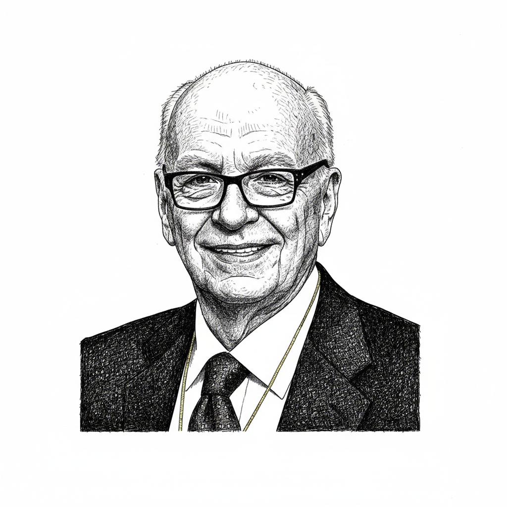 Portrait of Rupert Murdoch