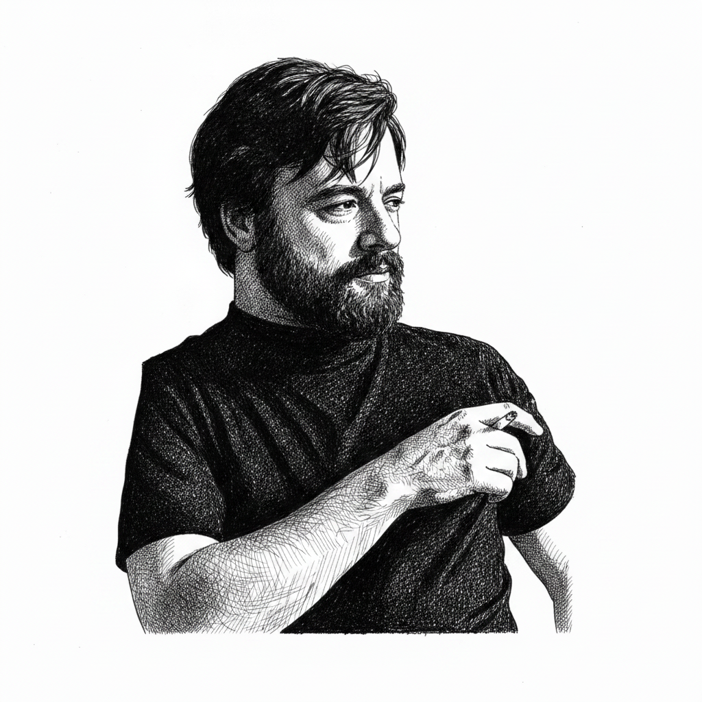 Portrait of Stephen Sondheim