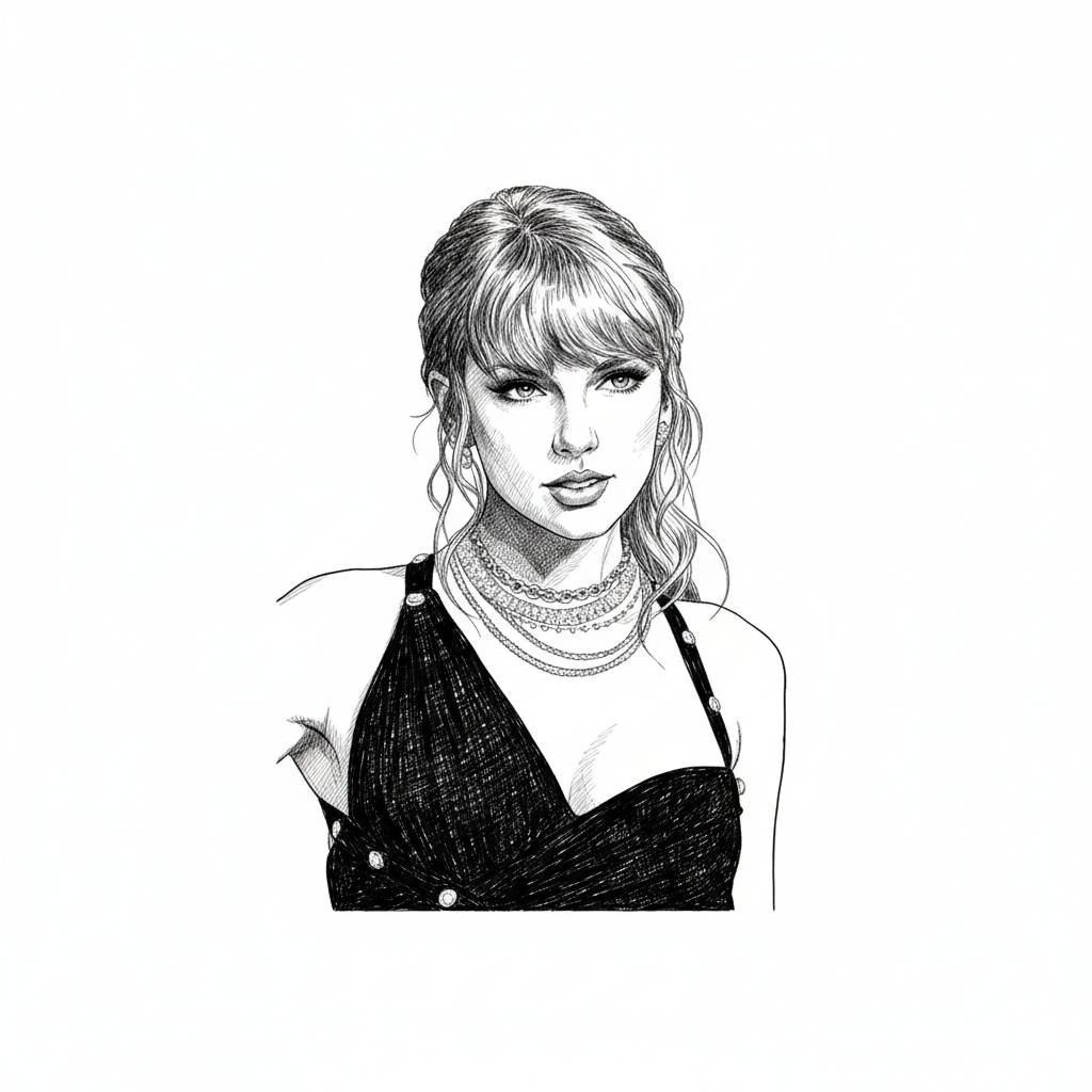 Portrait of Taylor Swift